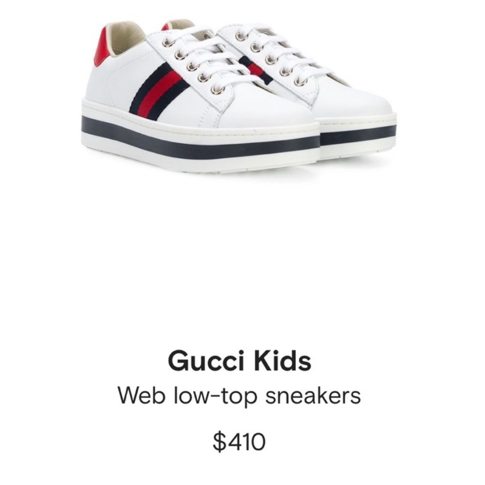 Gucci kids size 33